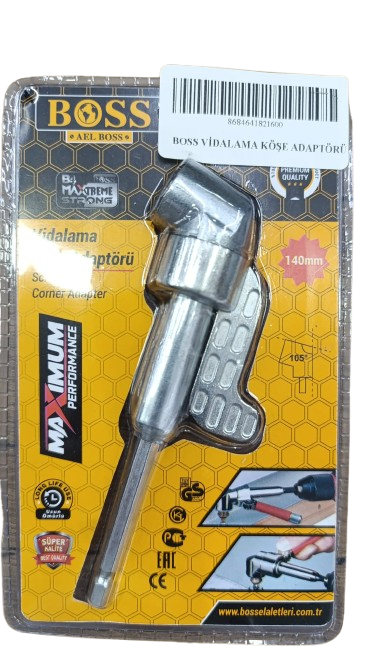 BOSS VİDALAMA KÖŞE ADAPTÖRÜ